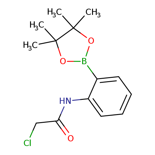 2-chloro-N-[2-(4,4,5,5-tetramethyl-1,3,2-dioxaborolan-2-yl)phenyl]acetamide