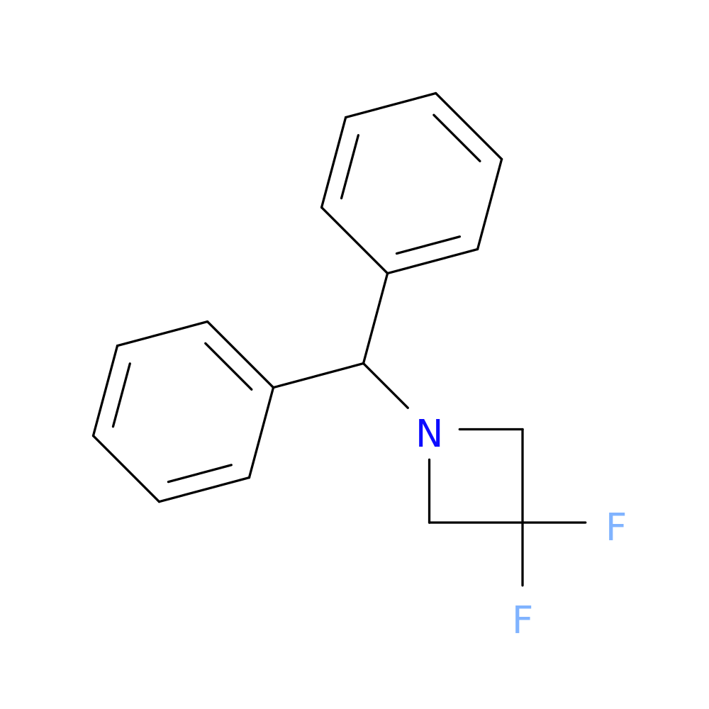 3,3-DIFLUORO-1-(DIPHENYLMETHYL)AZETIDINE
