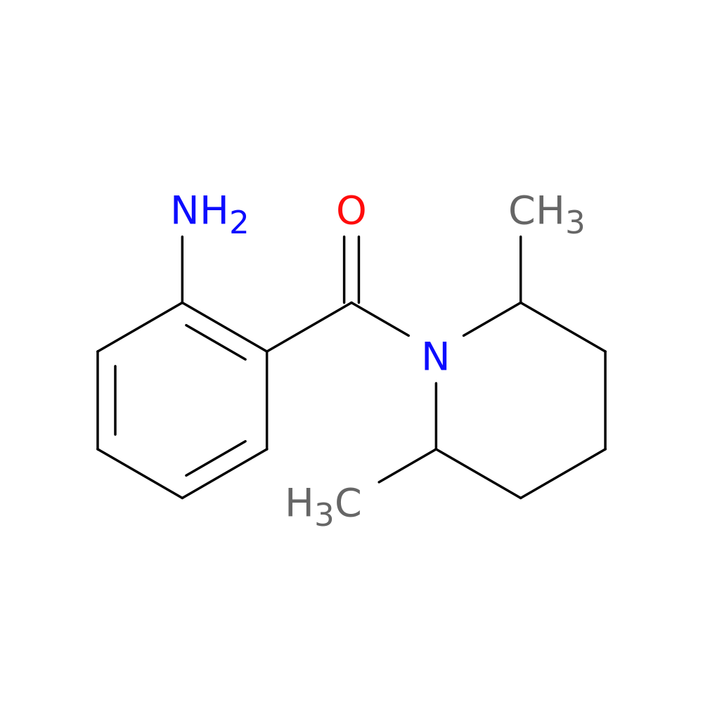 2-[(2,6-Dimethyl-1-piperidinyl)carbonyl]aniline