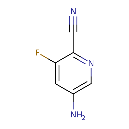 2-Pyridinecarbonitrile,5-amino-3-fluoro-(9CI)