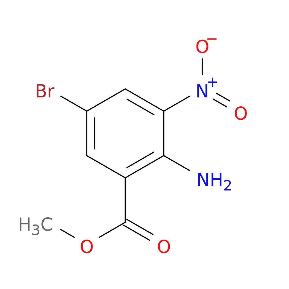 Methyl 2-Amino-5-Bromo-3-Nitrobenzoate