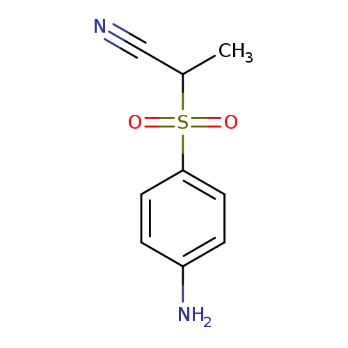 2-(4-aminobenzenesulfonyl)propanenitrile