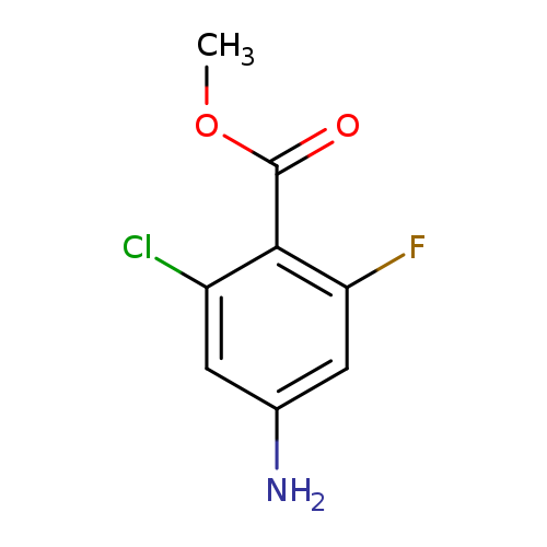 methyl 4-amino-2-chloro-6-fluorobenzoate