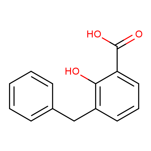 3-benzyl-2-hydroxybenzoic acid