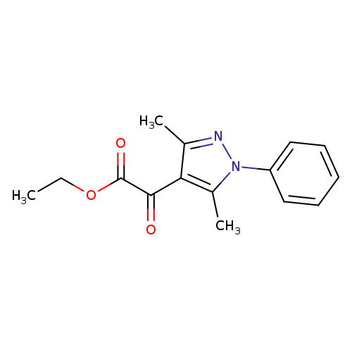 ethyl 2-(3,5-dimethyl-1-phenyl-1H-pyrazol-4-yl)-2-oxoacetate
