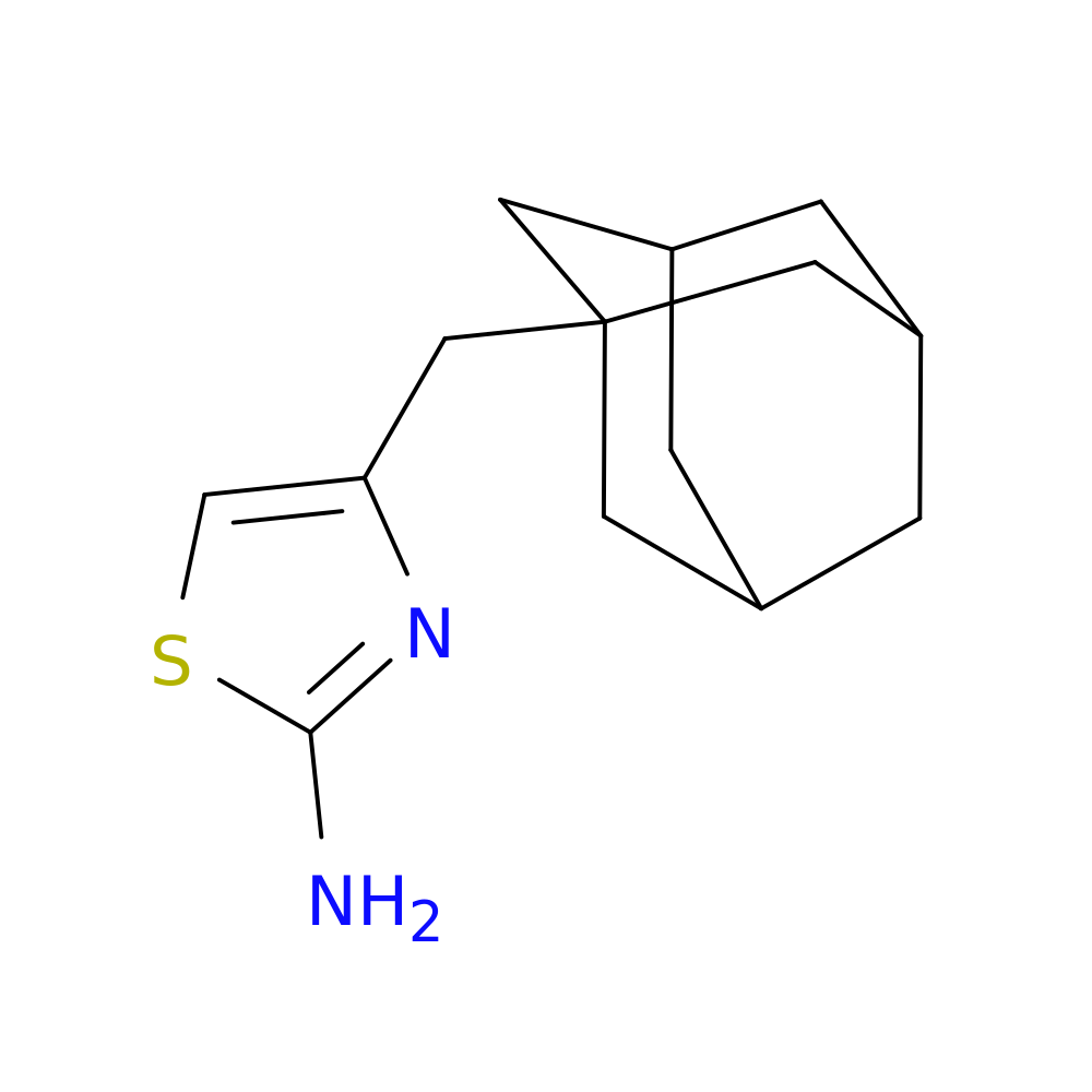 4-[(adamantan-1-yl)methyl]-1,3-thiazol-2-amine