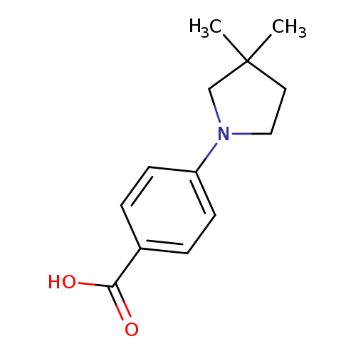 4-(3,3-dimethylpyrrolidin-1-yl)benzoic acid