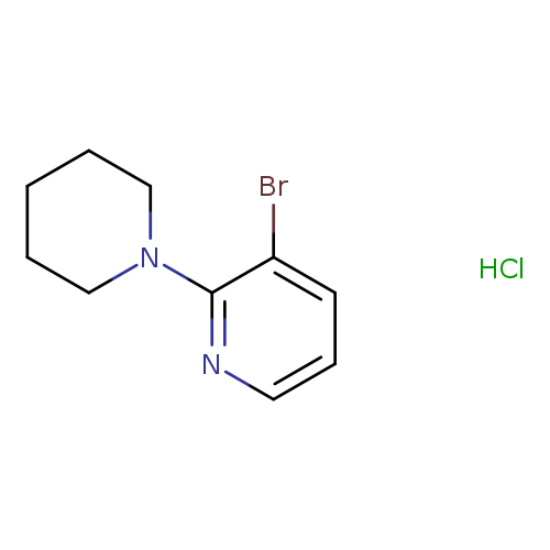 3-Bromo-2-piperidinopyridine, HCl