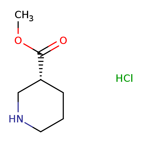 3-​Piperidinecarboxylic acid, methyl ester, hydrochloride (1:1)​, (3R)​-