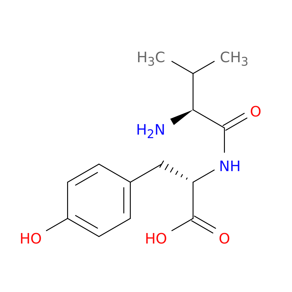 (S)-2-((S)-2-Amino-3-Methylbutanamido)-3-(4-Hydroxyphenyl)Propanoic Acid