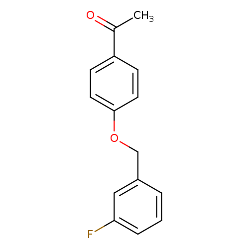 Ethanone, 1-[4-[(3-fluorophenyl)methoxy]phenyl]-
