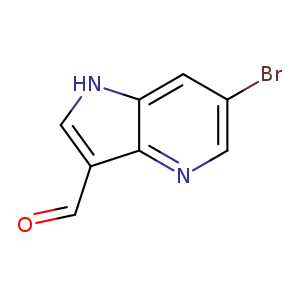 1H-Pyrrolo[3,2-b]pyridine-3-carboxaldehyde, 6-bromo-