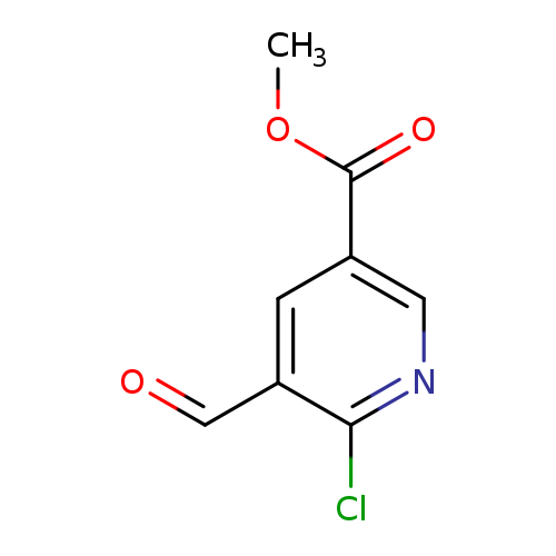 methyl6-chloro-5-formylpyridine-3-carboxylate