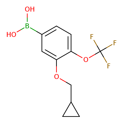 3-(Cyclopropylmethoxy)-4-(trifluoromethoxy)phenylboronic acid