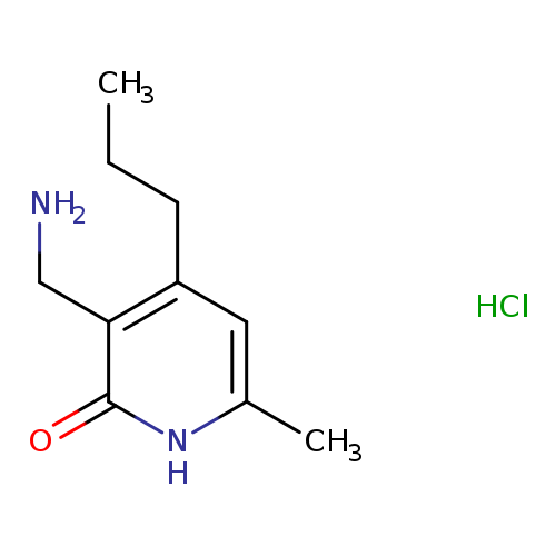 3-aminomethyl-6-methyl-4-propyl-1H-pyridin-2-one hydrochloride