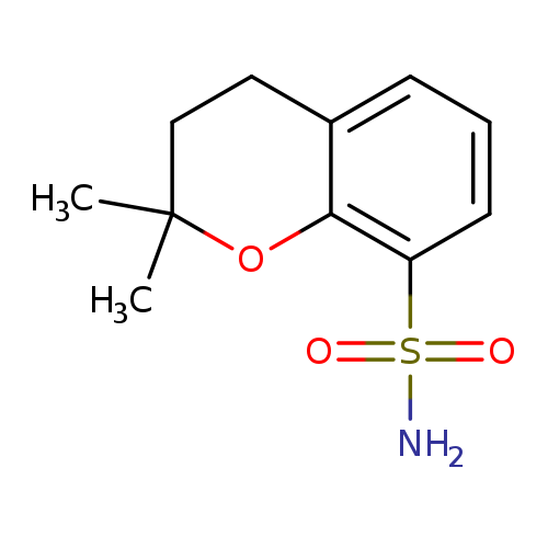 2H-1-Benzopyran-8-sulfonamide, 3,4-dihydro-2,2-dimethyl-