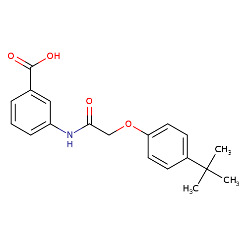 3-[[2-(4-tert-Butylphenoxy)acetyl]amino]benzoic Acid