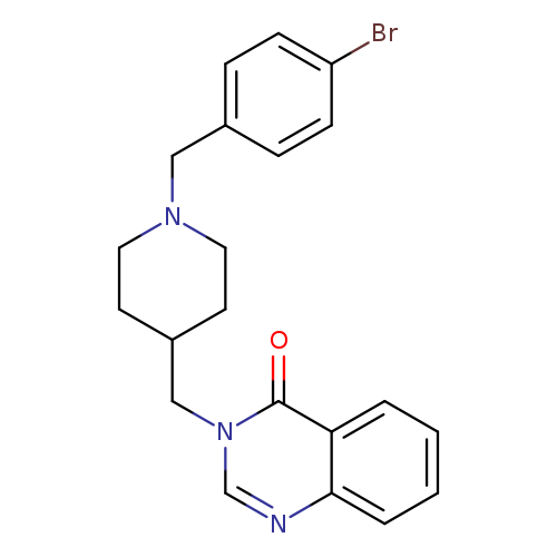 3-({1-[(4-bromophenyl)methyl]piperidin-4-yl}methyl)-3,4-dihydroquinazolin-4-one