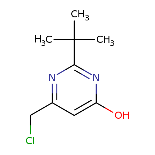 2-(tert-Butyl)-6-(chloromethyl)pyrimidin-4-ol