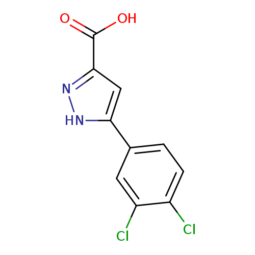 1H-Pyrazole-3-carboxylic acid, 5-(3,4-dichlorophenyl)-