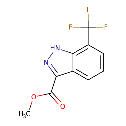 1H-Indazole-3-carboxylic acid, 7-(trifluoromethyl)-, methyl ester
