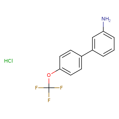 3-[4-(Trifluoromethoxy)phenyl]aniline, HCl