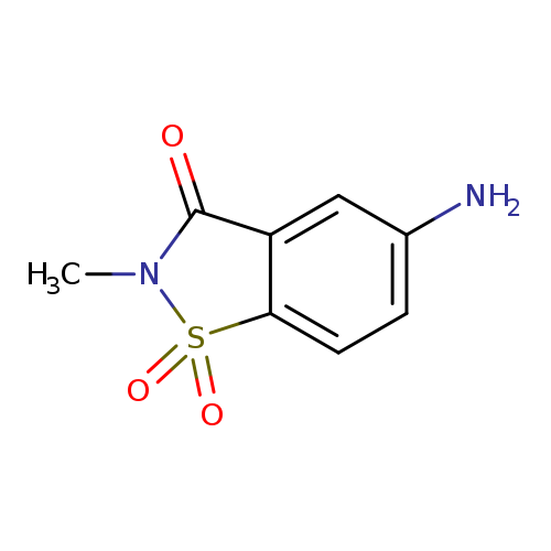 5-amino-2-methyl-2,3-dihydro-1lambda6,2-benzothiazole-1,1,3-trione