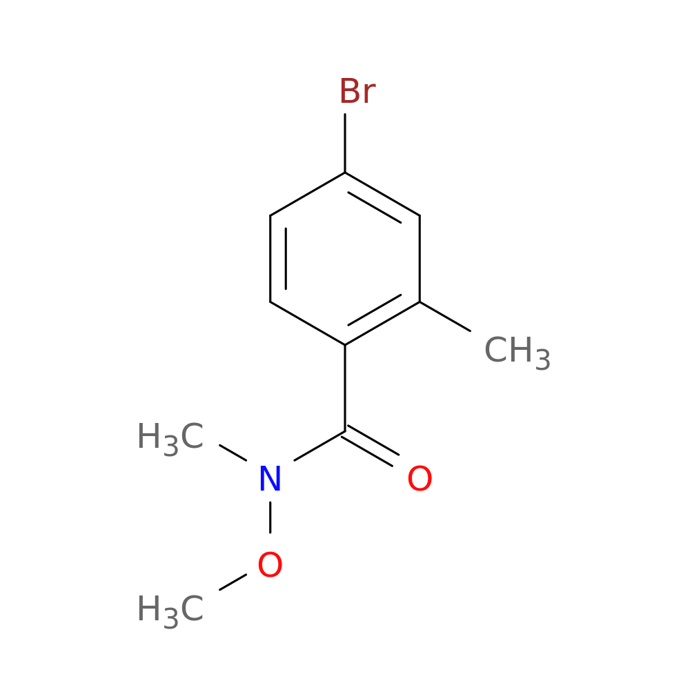 4-Bromo-n-methoxy-n,2-dimethylbenzamide