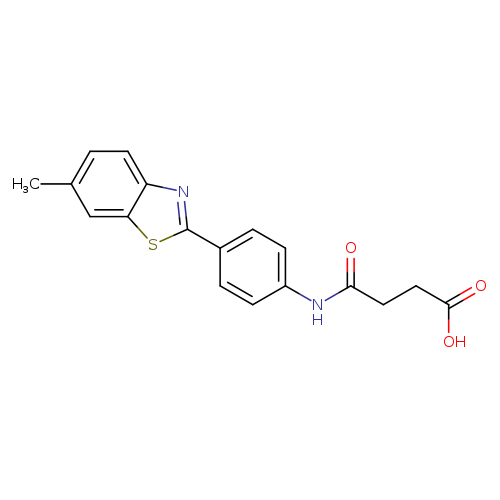 4-((4-(6-Methylbenzo[d]thiazol-2-yl)phenyl)amino)-4-oxobutanoic acid