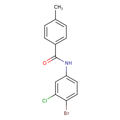 N-(4-bromo-3-chlorophenyl)-4-methylbenzamide
