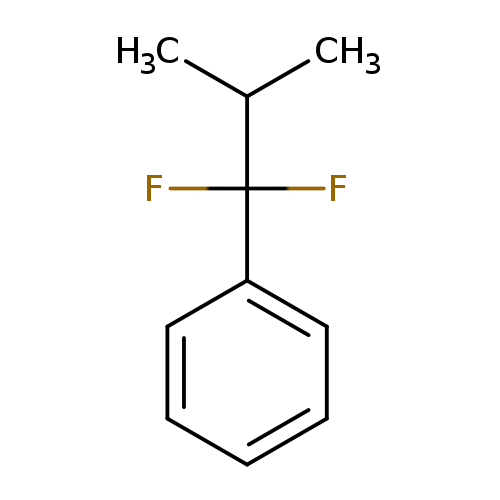 (1,1-difluoro-2-methylpropyl)-Benzene