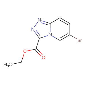 1,2,4-Triazolo[4,3-a]pyridine-3-carboxylic acid, 6-bromo-, ethyl ester