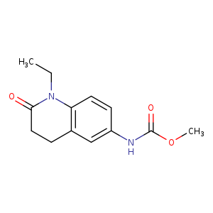 methyl N-(1-ethyl-2-oxo-1,2,3,4-tetrahydroquinolin-6-yl)carbamate