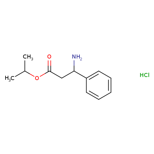 propan-2-yl 3-amino-3-phenylpropanoate hydrochloride