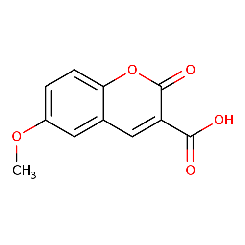 2H-1-Benzopyran-3-carboxylic acid, 6-methoxy-2-oxo-