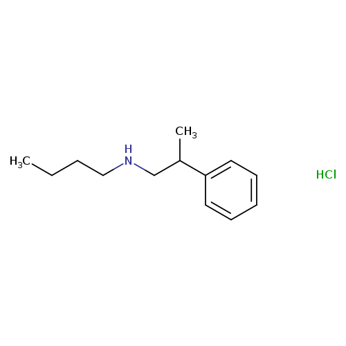 butyl(2-phenylpropyl)amine hydrochloride