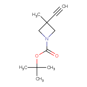 1-Azetidinecarboxylic acid, 3-ethynyl-3-methyl-, 1,1-dimethylethyl ester