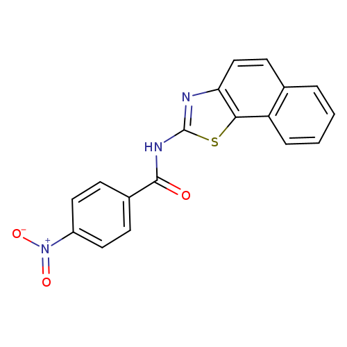 N-{naphtho[2,1-d][1,3]thiazol-2-yl}-4-nitrobenzamide