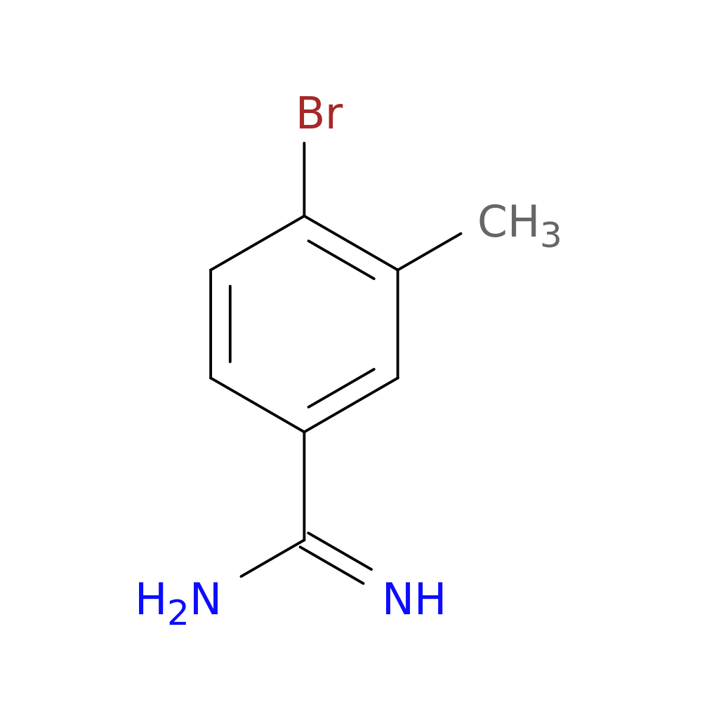 4-Bromo-3-methylbenzimidamide