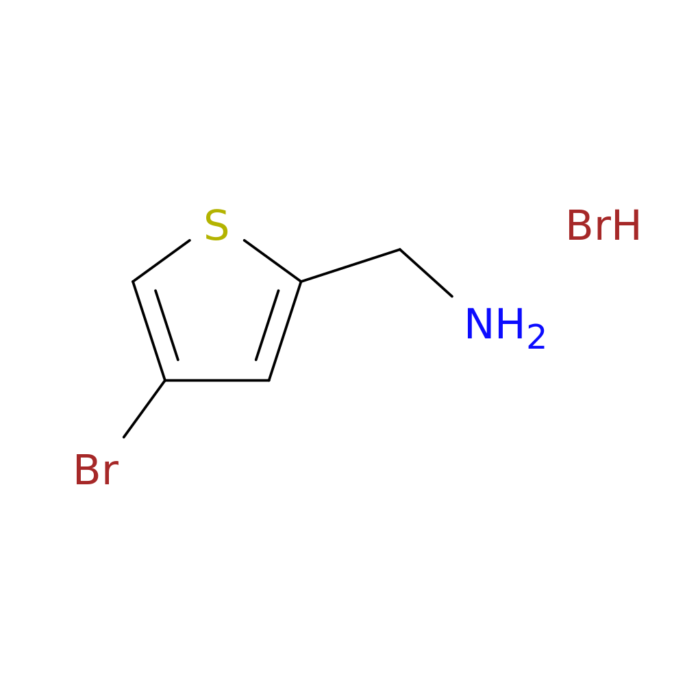 (4-Bromothiophen-2-yl)methanamine hydrobromide