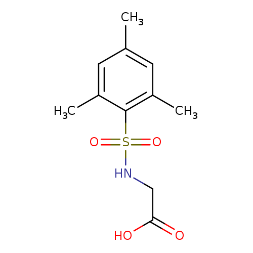 2-(2,4,6-trimethylbenzenesulfonamido)acetic acid