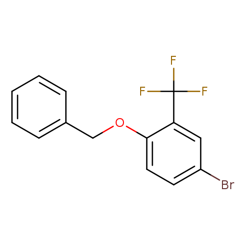 Benzene, 4-​bromo-​1-​(phenylmethoxy)​-​2-​(trifluoromethyl)​-