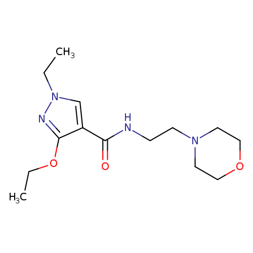 3-ethoxy-1-ethyl-N-[2-(morpholin-4-yl)ethyl]-1H-pyrazole-4-carboxamide
