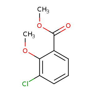 Benzoic acid, 3-chloro-2-methoxy-, methyl ester