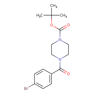 tert-Butyl 4-(4-bromobenzoyl)piperazine-1-carboxylate