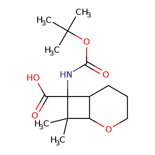 7-{[(tert-butoxy)carbonyl]amino}-8,8-dimethyl-2-oxabicyclo[4.2.0]octane-7-carboxylic acid