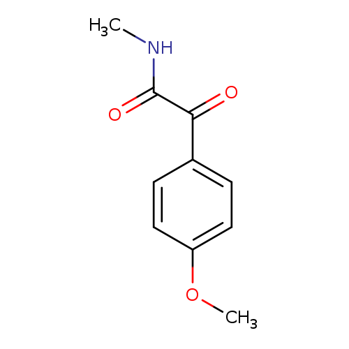 2-(4-methoxyphenyl)-N-methyl-2-oxoacetamide