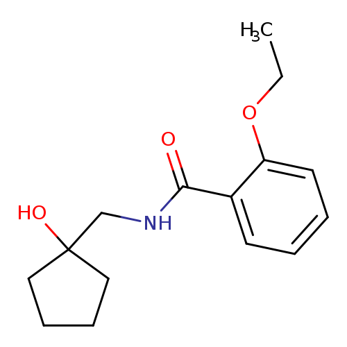 2-ethoxy-N-[(1-hydroxycyclopentyl)methyl]benzamide