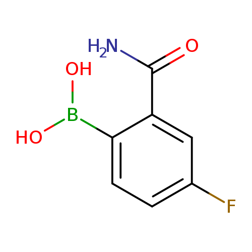 2-Carbamoyl-4-fluorophenylboronic acid