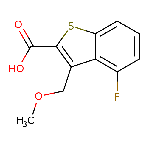 4-Fluoro-3-(methoxymethyl)-1-benzothiophene-2-carboxylic acid